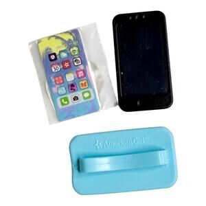 American Girl Joss Phone Case Screen Cards Doll Of Year Meet Accessories 4 Piece